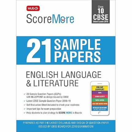 Scoremore 21 Sample Papers English Literature Class - 10