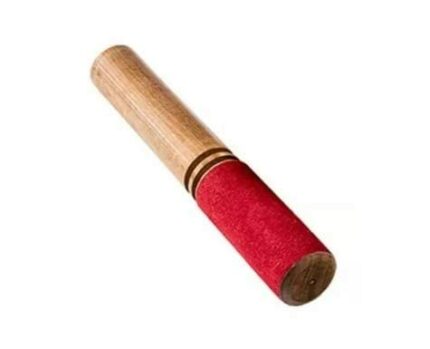 Singing Bowl Stick Tibetan Bowl Mallet Meditation Bowl With Beat Accessory PU Leather Cover/red and black colour
