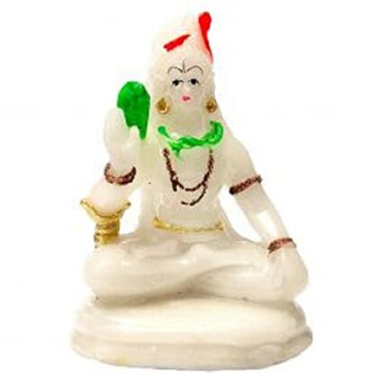 Efinito Radium Shiv Sitting Idol, Oval Shape, Resin Made, Size Aprox 8cm and 70g, Pack of 1 Radium Idol in Box