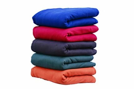 Efinito All Season Polyester Micromink AC Blanket Super Soft Polar Fleece Printed Duble Bed Blanket | AC Dohar | Comforter | Size 216 X 216 Cms (Approx 7 X 7 Ft) (Double) Skinfriendly (5 Plain)