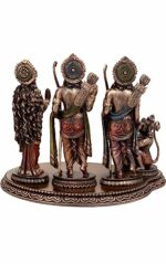 Efinito Polyresin Hindu Lord Ram with laxman and Goddess Sita Devi and Hanuman Statue for Pooja Room&Gift/murti Idol Home &Office Decor Home & Office Decor (7.50x9.50 INCH Inch) - Image 3