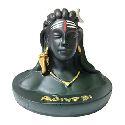Efinito Adiyogi Shiva Statue for Car Dashboard Idol, Pooja & Gift, Mahadev Murti Idol Figurine Showpiece Sculpture, Shankara for Home,Office Decor,