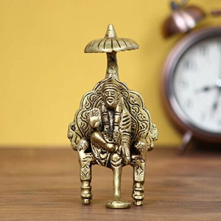 Efinito Sai Baba Brass Idol Statue