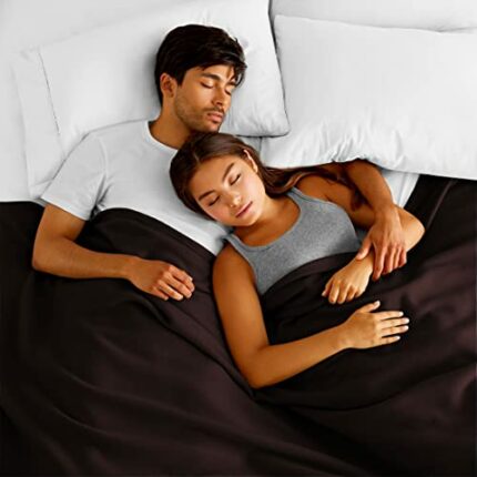 Efinito? 300 GSM Special for Heavy Winter Plain Light Weight Polar Fleece Blanket for Single Bed (152x220 cm, Color-Brown or Coffee)