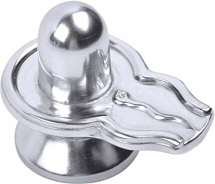 Efinito Mercury Parad Shivling (3 cm, 75 Grams) , Silver