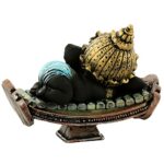 Efinito Resin Ganesh Statue Murti For Festival Office Home D?cor Living Room Decoration Items For Home Living Room Pooja Room Table Gift (16 Cm X 11 Cm), Multi Colour - Image 4