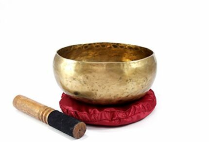 Tibetan Singing Bowl Set - 4th Chakra F (6.75 Inch)