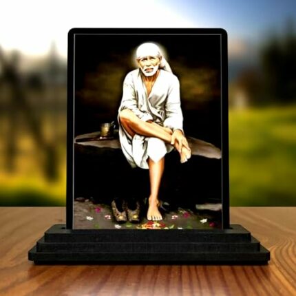 Efinito Sai Baba ji Car Dashboard Idols Figurine Showpiece a