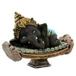 Efinito Resin Ganesh Statue Murti For Festival Office Home D?cor Living Room Decoration Items For Home Living Room Pooja Room Table Gift (16 Cm X 11 Cm), Multi Colour - Image 3