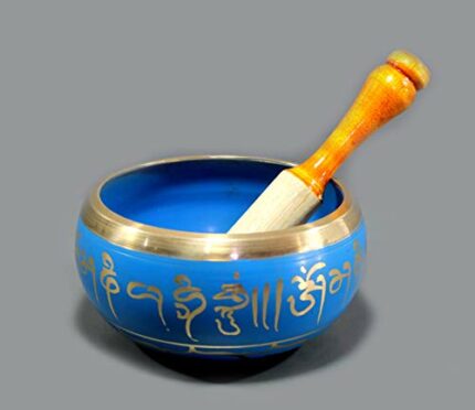 eSplanade - 6 inches - Efinito Buddhist Prayer Instrument With Striker Stick | OM Bell | OM Bowl | Meditation Bowl | Music Therapy