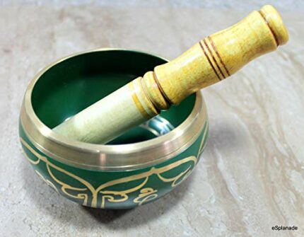 Efinito - 5 inches - Singing Bowl Tibetan Buddhist Prayer Instrument With Striker Stick | OM Bell | OM Bowl | Meditation Bowl | Music Therapy