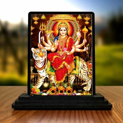 Efinito Shera Vali MATA Car Dashboard Idols Figurine Showpiece for car and Temple