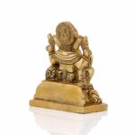 Efinito Brass Lord Ganesh Idol, 4 Inches Height, Golden (GBS178) - Image 4