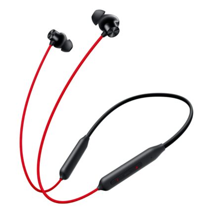 OnePlus Bullets Z2 Bluetooth Wireless in Ear Earphones with Mic, Bombastic Bass, 10 Mins Charge - 20 Hrs Music, 30 Hrs Battery Life (Acoustic Red) | Earbuds | Noise Cancelling | Long Battery Life | Fast Charging