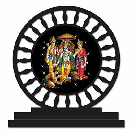 Ram Darbar Car Dashboard Idols Figurine Showpiece , by Efinito