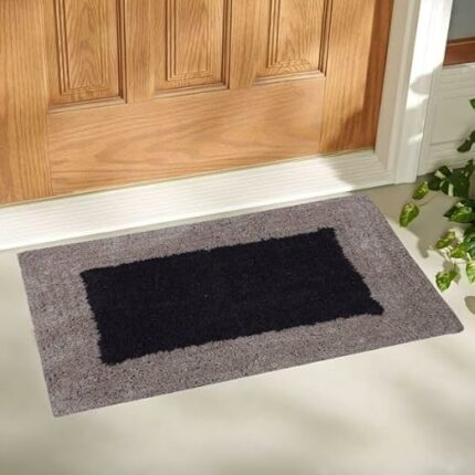 Efinito Absorbent Door Mat for Indoor Entrancex Non Slip Mat for Front Door Entryway, Soft Cotton Home. Hotel Balcony Floor Carpet, Floor Mats for Home, KitchenFloor Door Mat |-(55x35cm)