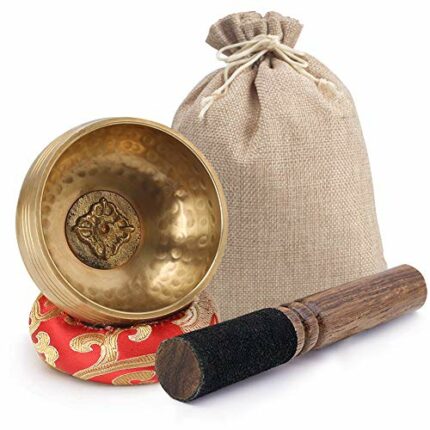 Efinito Tibetan Singing Bowl Set 3 Inch Sound Bowl Meditation Bowl