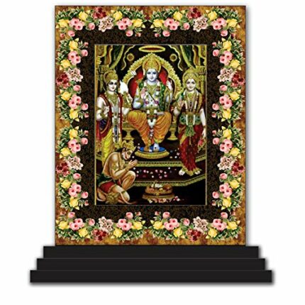 Efinito Ram Darbaar 3908 Car Dashboard Idols Figurine Showpiece|for Temples|for Home|All Purpose