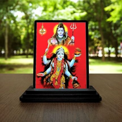 Efinito Wood God Kali Maa (Multicolor, Standard)