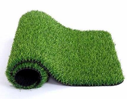 Efinito 35 MM Artificial Grass/Doormat for Balcony|Soft and Durable Plastic Turf Carpet Mat|Artificial Grass, Size 60 x 30 CM (Green)-KUBMART011788
