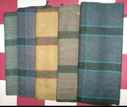 Efinito Wool 300 TC Blanket (50"X80"_Multicolour)