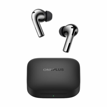OnePlus Buds 3 in Ear TWS Bluetooth Earbuds with Upto 49dB Smart Adaptive Noise Cancellation,Hi-Res Sound Quality,Sliding Volume Control,10mins for 7Hours Fast Charging with Upto 44Hrs Playback(Gray) | Wireless | Noise Cancelling | Long Battery Life