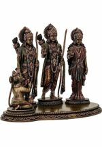 Efinito Polyresin Hindu Lord Ram with laxman and Goddess Sita Devi and Hanuman Statue for Pooja Room&Gift/murti Idol Home &Office Decor Home & Office Decor (7.50x9.50 INCH Inch) - Image 4