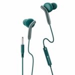 ZEBRONICS Zeb-Bro in Ear Wired Earphones with Mic, 3.5mm Audio Jack, 10mm Drivers, Phone/Tablet Compatible(Blue) (Green) | Wireless | Bluetooth | Earbuds | Noise Cancelling | Long Battery Life | Fast Charging