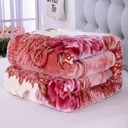 Efinito Supersoft Micromink Double Bed Blanket For Heavy Winters |650 Gsm Supersoft, Double Ply Blanket, Warm, & Lightweight | Double 200X220 Cm, (Multicolor)