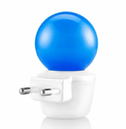 Efinito Spectrum LED Lamp 0.5W Blue 2 PIN, Night Bulb, Plug & Play for bedroom, dining room