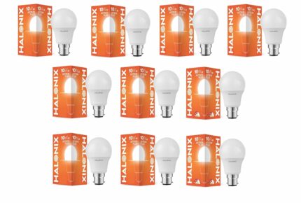 Efinito 10 Watt B22D LED Cool Day Light Bulb, Pack of 10, White
