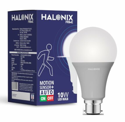 Efinito 10W Motion Sensor Led bulb | Color-6500K White | Auto on- Auto Off light | Motion sensor light | Pack of 1 | b22d