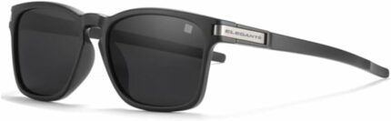 ELEGANTE Unisex-Fit Design Polarized Square Sunglasses for Men - Stylish & Durable