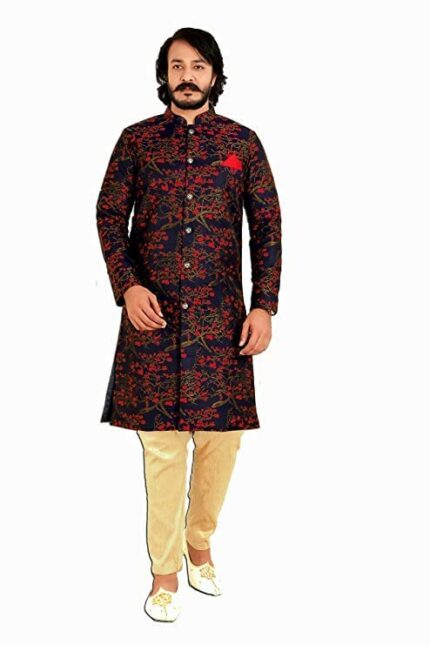 N.B.F Fashion Mens Ethnic Wear Indo Western Set