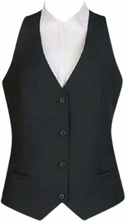CK Fashion Regular Fit Waistcoat for women's_Black