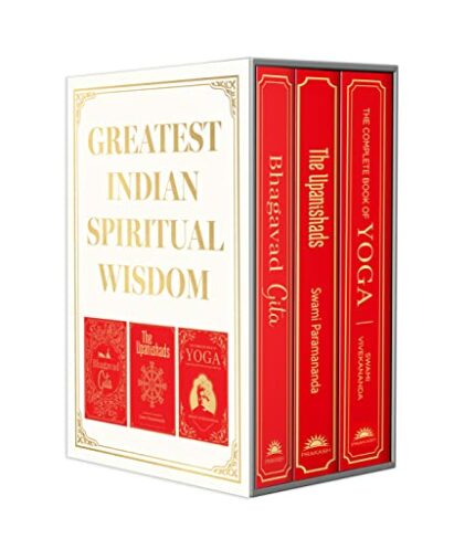 Greatest Spiritual Wisdom Set of 3 Books (Bhagwad Gita, The Upnishad, Complete of Yoga)