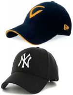 SELLORIA Men's Acrylic Cap (Pack Of 2) (225544_Multicolor_Free Size)