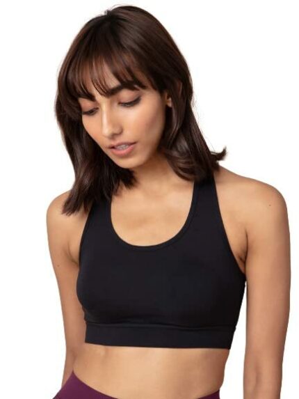 NYKD Everyday Wireless & Non Padded Support Shaper Sports Bra for Women | Soft Cup & Full Coverage Easy Peasy Slip Bra - NYB113