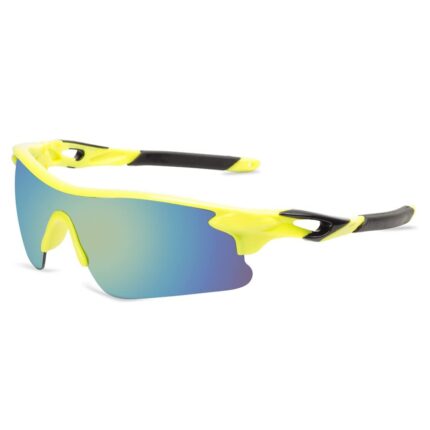 Roshfort Sports Non Polorized Sunglasses UV Protection Sunglass for Men - Stylish & Durable & Women Cycling Running Driving Fishing Multi Shade Glasses ITALIC (Size -Medium)