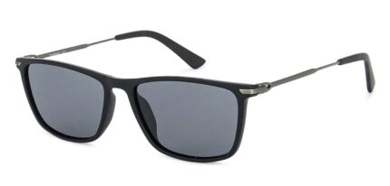 VINCENT CHASE EYEWEAR By Lenskart | Full Rim Square Stylish Sunglasses | Polarized And 100% UV Protected | Men & Women | Medium | LA S13159
