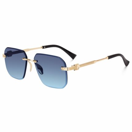 Dervin UV Protected Square Rimless Sunglasses for Men - Stylish & Durable and Women
