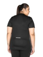 CHKOKKO Women Plus Size Round Neck Dry Fit Gym Sports T-Shirt - Image 3