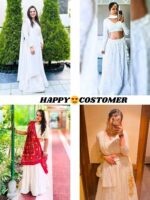 TRENDMALLS Women's Georgette Embroidery Lehenga Choli with Dupatta I Navratri Stylish Lehenga Choli for women - Image 5