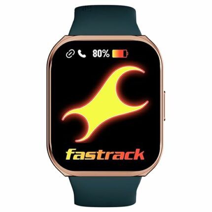 Fastrack Limitless FS1+ Smartwatch|Biggest 2.01" UltraVU Display|950 Nits Brightness|SingleSync BT Calling|Nitro Fast Charging|110+ Sports Modes|200+ Watchfaces|Upto 7 Day Battery - Copper
