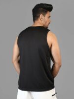 CHKOKKO Men Gym Tank Regular Fit Tops Sports Sleeveless Vest - Image 3