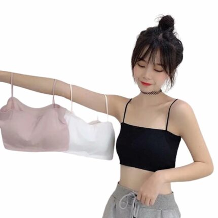 HIRRNIK Women Bra - Girls Bra Lightly Padded Bra Sports Bra Nylon Material (Full Coverage, Removable Padded) Everyday Bra Free Size (28-30-32-34) Combo Bra Pack of 3 PIS