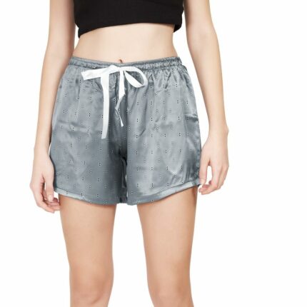 Women's Satin Shorts | Soft, Stylish & Comfortable Loungewear WWS-B0C1SB84M3