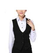 CK Fashion stylish and latest Waistcoat for women's_Black