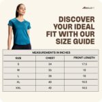 Boldfit Gym T Shirt for Women V Neck Regular Tshirt for Women Quick Dry Active Wear T Shirts for Woman Dry Fit Polyester t Shirts for Women for Gym & Sports Wear Anti Odor Women T Shirt - Image 2
