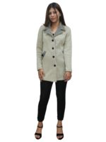 Matelco Womens Woollen Collared Coat Cardigan - Image 4